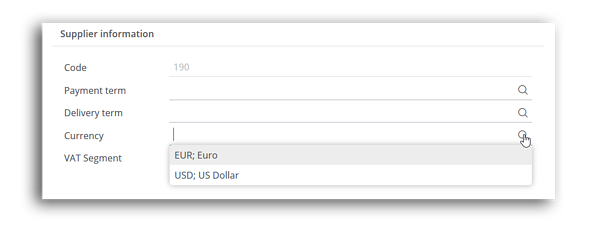Multi-currency