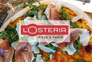 L'Osteria staat bekend om de beste pizza en pasta d'amore.