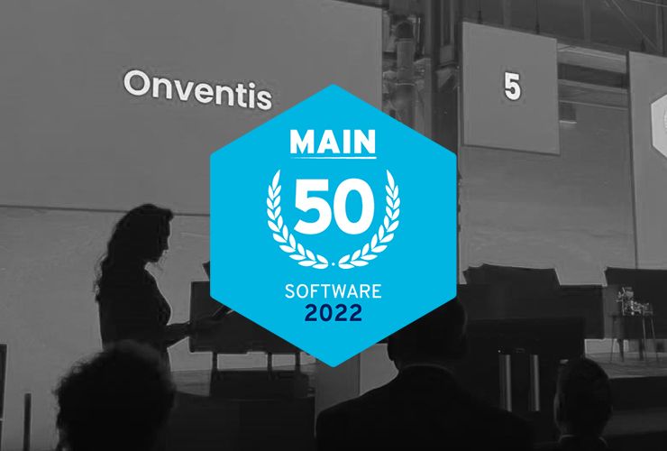 In the Main Software 50 Ranking, Onventis is among the top 5 software companies in Germany.