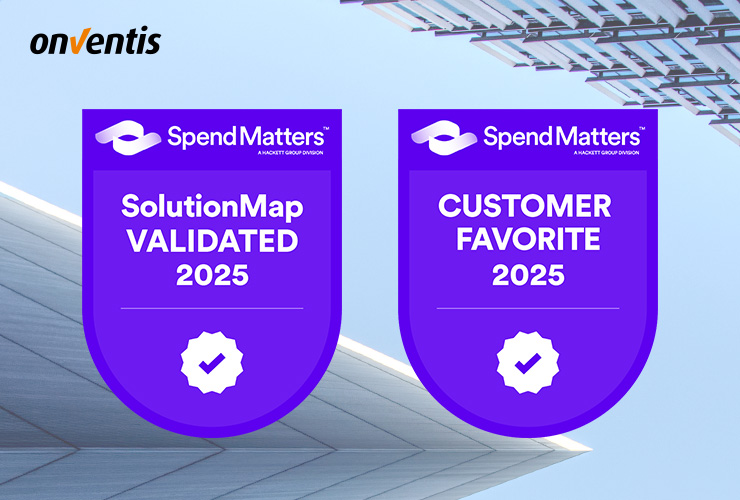 Onventis is trots om aan te kondigen dat het opnieuw is erkend als Customer Favorite in zowel AP Automation / Invoice-to-Pay (AP/I2P) als Procure-to-Pay (P2P) in de Spend Matters Fall 2025 SolutionMap. Deze erkenning weerspiegelt de grote tevredenheid van onze klanten en versterkt onze positie als betrouwbare partner voor inkoop- en finance-teams.