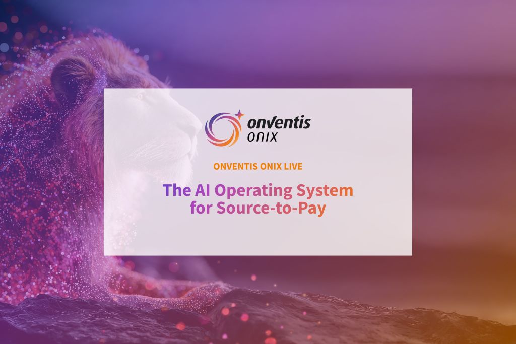 Onventis ONIX: The AI Operating System for Source-to-Pay