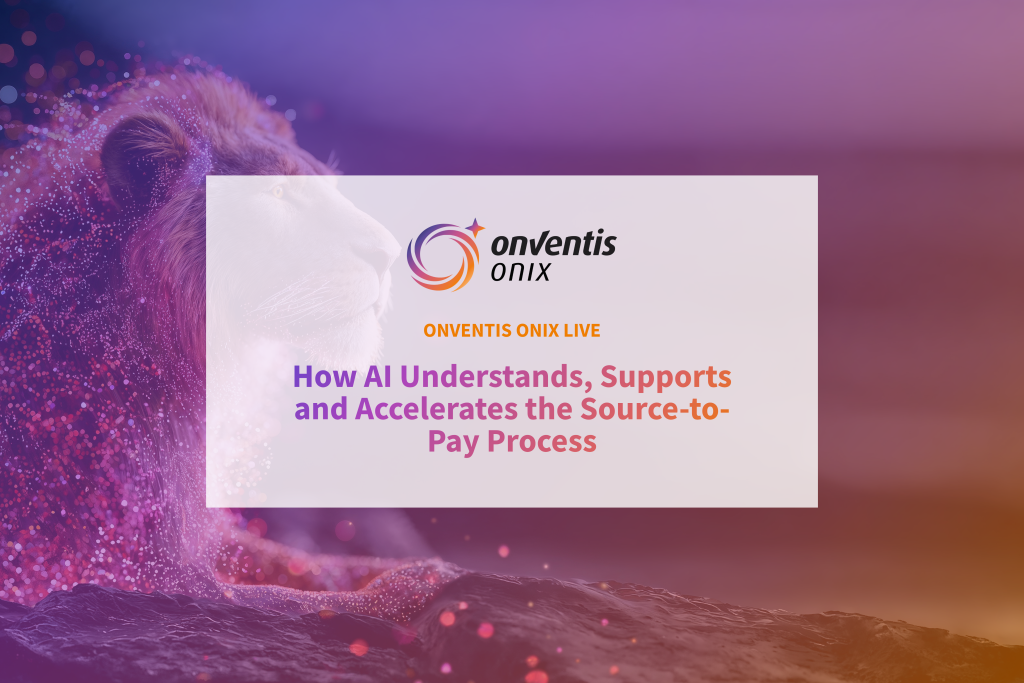 Onventis ONIX: The AI Operating System for Source-to-Pay